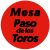 Logotipo del grupo Mesa Paso de los Toros